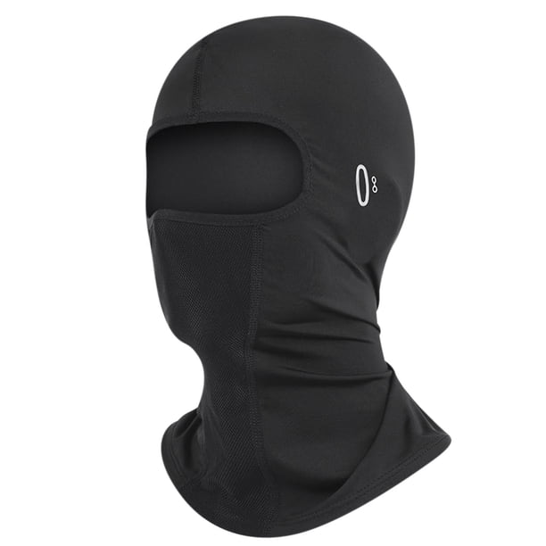 Fiudx Liquidación de ofertas flash Máscara facial de protección solar para montar a caballo, casco integral de seda de hielo para motocicleta, cubierta protectora para la cabeza, máscara facial