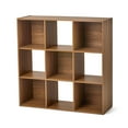 thumbnail image 5 of Mainstays 9 Cube Storage Organizer, Warm Walnut, 5 of 11