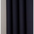 thumbnail image 4 of DecoSource Black Patio Panel Blackout for Sliding Glass Door Thermal Insulated Curtains, 102 in x 96 in - Black, 4 of 5