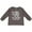 Charcoal, variant on Nanna Loves Me Grandchild Gift Boys or Girls Long Sleeve Toddler T-Shirt