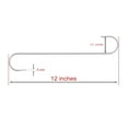 thumbnail image 2 of Golberg Stainless Steel 12 Inch S Shaped Hook - Multiple Packs for Kitchen and Workspace Organization, 2 of 4