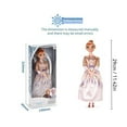 thumbnail image 2 of Frozen 4 IN 1 Doll Set Gift Box, Cute 11.4" Character Action Figures Packages, Exquisite Toys Prefer Gift Choice For Girls Girlfriends Christmas Birthday Valentine's Day, 2 of 2