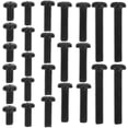 thumbnail image 1 of 100pcs Round Head Screws Fasteners Machine Screws Flat Round Head Screws Pan Head Stainless Screws Round Head Screw Assembly Screws Multi-function Screws Stainless Steel Screws, 1 of 9