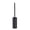 Black, variant on Stainless Steel Toilet Bowl Brush and Holder .Set Cleaning Tool Holder with Toilet Brush,dense brush, strong decontamination, easy to clean the toilet.