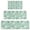 Pioneer Flower Floral-1, variant on Pioneer Flower Floral Print Pattern Kitchen Rugs Sets Of 3,Kitchen Runner Rugs Non Skid Washable,Decorative Kitchen Floor Mats for Kitchen,Sink,Laundry,17X30 Inch 17X47 Inch 17X59 Inch