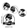 thumbnail image 2 of Custom Japanese Geisha Metal Wall Art,Custom Geisha,Personalized Geisha Name Sign Decoration For Room, Geisha Home Decor, 2 of 6