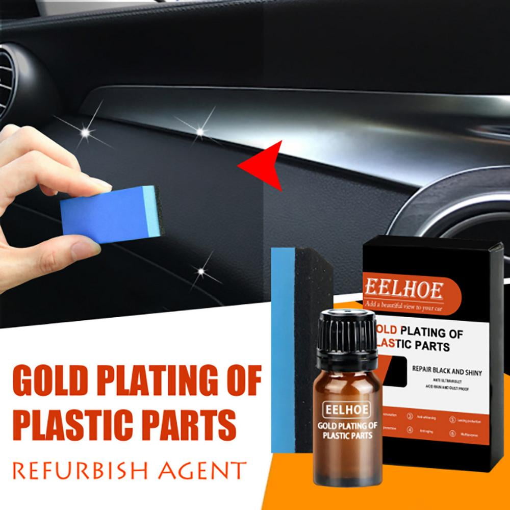 Car Plastic Parts Refurbish Agent 10ml - Coating Paste Maintenance Car  Cleaner, Automotive Interior Plastic Part Retreading, Multi-Functional  Restore