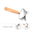 thumbnail image 4 of Stainless Steel Dumpling Wrappers Skin Dough Cutter Circle Roller Ravioli Dumpling Maker Cutter Pastry Cutting Tool, 4 of 5