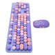 thumbnail image 1 of Combo de Teclado y Ratón, 6 Teclas y 104 Teclas 3 dpi Teclas de Acceso ráspido multimedia Ajustables de Bajo Ruido y Batería de Larga Duraació, receptor, Para PC Portátil, 1 of 7