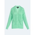 thumbnail image 2 of Scoop Women’s V Neck Sweater Cardigan, Midweight, Sizes XS-4X, 2 of 6