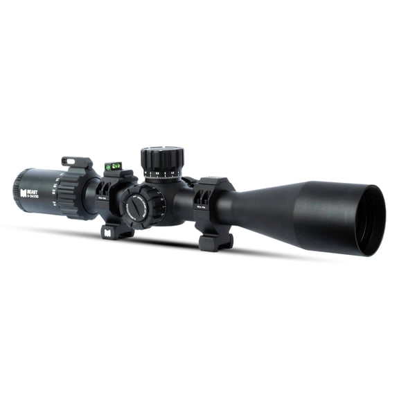 Monstrum Beast 3-18x50 FFP Scope | Featuring ED Glass, Adjustable Objective, Precision Turrets with Zero Stop, Daylight Bright Reticle, and Anti-Cant Scope Rings | MM6 MIL Reticle