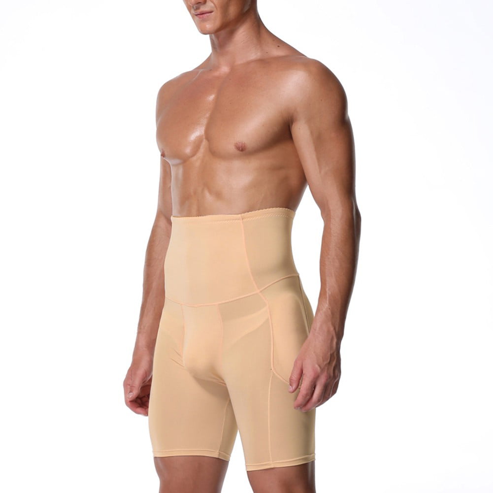 Details about   Men's Body Shaper Tummy Control Slimming Shapewear Shorts High Waist Underwear