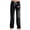 Z001_Black, variant on Comfy Pajamas for Women Valentines Day Love Heart Comfortable Drawstring Wide Leg Lounge Pant Sleep Trousers