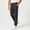 Black, variant on Mens Golf Pants Lightweight Quick Dry Workout Athletic Jogger with Zipper Pockets Hiking Running Gym Big and Tall Size M-5XL Gray