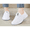 Pure White, variant on Women's Breathable Knit Sneakers - Lightweight Casual Lace-Up Outdoor Running Shoes for 2026
