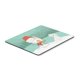 thumbnail image 1 of ""Alfombrilla De Ratón O Salvamanteles Navideños Con Muñeco De Nieve Maltés"", 1 of 1