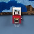 thumbnail image 4 of Fendi Medium Blue Kan I Tapestry Bag, 4 of 7