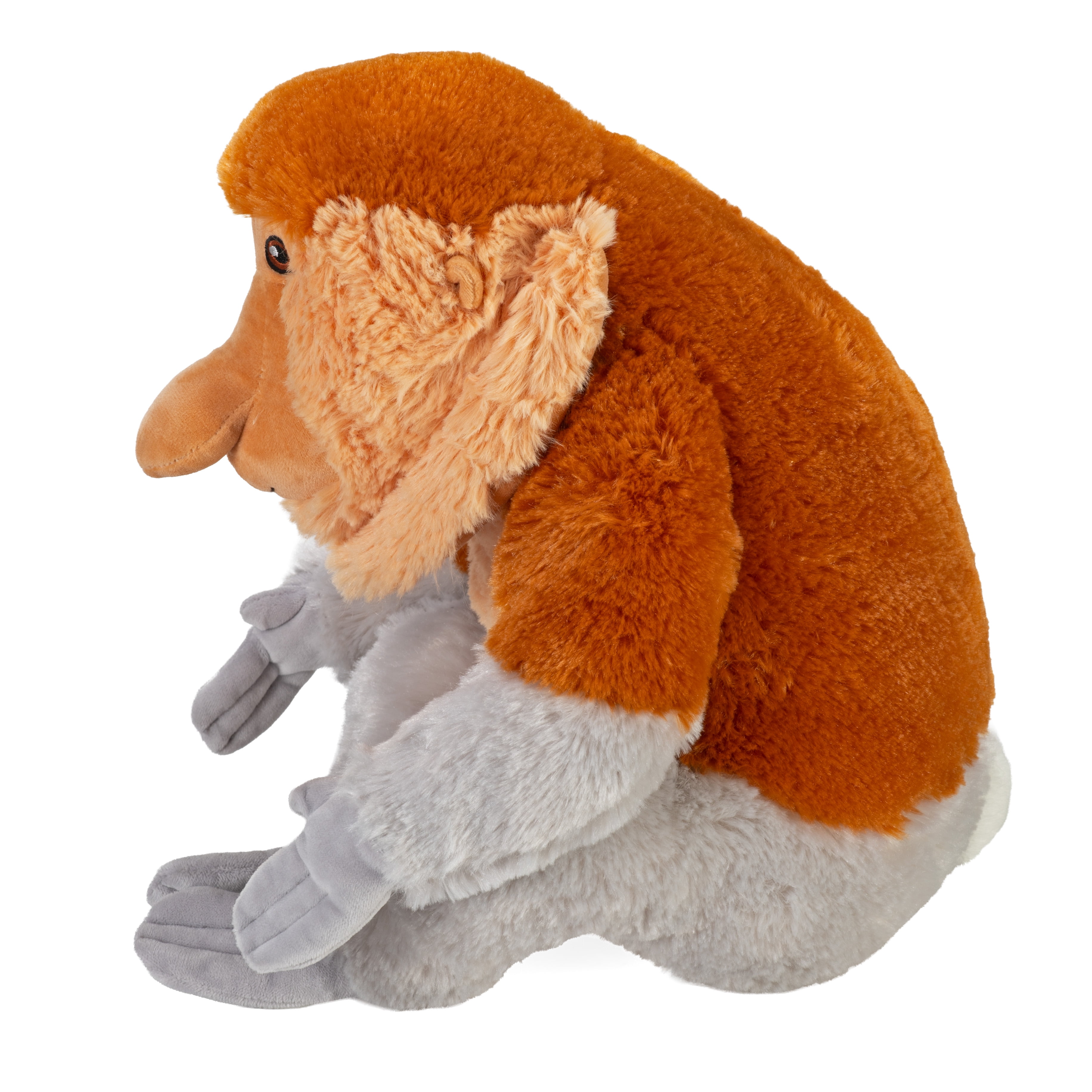 Wild Republic Cuddlekins Eco Proboscis Monkey,Stuffed Animal,12 inch,Plush Toy,Fill is Spun Recycled Water Bottles