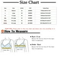 thumbnail image 2 of XMMSWDLA Front Closure Bras for Women No Underwire Padded Wireless Supportive V-Neck Bra,Mastectomy Bra Comfort Push Up Bra Surgical Bra Bras for Women No Underwire, 2 of 4