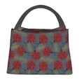 thumbnail image 1 of Fotbe Ladybug Bolsa Térmica Portátil con Estampado, Bolsa de Entrega de Alimentos Aislada, Bolsa Reutilizable de Gran Capacidad para Comidas y Supermercado, 1 of 6