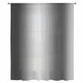 thumbnail image 2 of Grey White Ombre Sheer Curtains 45 Inches Long, Contemporary Art Abstract Aesthetics Light Filering Curtains, Breathable Simi Curtain Privacy Drapes for Kitchen Bathroom Small Window Treatment, 2 of 9