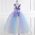 thumbnail image 5 of Mermaid Costume Tutu Jupe Filles Bandeau Taille Haute Robe en Tulle pour Fête, 5 of 5