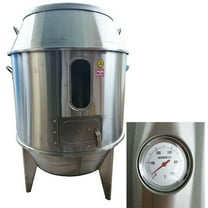 INTBUYING LP Gas Roast Duck Oven for Grill Duck Chicken Turkey Stainless Steel