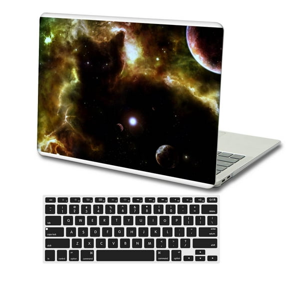 KSK KAISHEK Hard Shell Compatible with MacBook Pro 14"( XDR Display Touch ID, 2023 2022 2021) + Black Keyboard Cover Model A2779 M2 & A2442 M1, Type C Galaxy A 0680