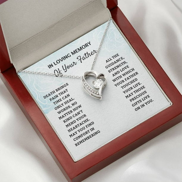 Necklace for clearance loss of father