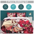 thumbnail image 5 of Hazbin Hotel 3-Piece Bedding Set Soft Warm And Comfortable Soft Bed Set with 1 Duvet Cover And 2 Pillowcases for Bedroom, 5 of 7