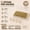 Gold, variant on TAVENE 120 Pack 1.2 Inch Metal Curtain Hooks Pins with Clear Box, Pinch Pleat Drapery Hooks Pins for Window Curtain, Door Curtain and Shower Curtain