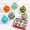 Color-1, variant on 6 Hand Blown Glass Christmas Ornaments Hanging Gazing Witch Balls Color-1
