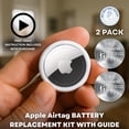 thumbnail image 4 of Pilas de litio CR2032 de 3 V para AirTag, paquete de 2, 4 of 8