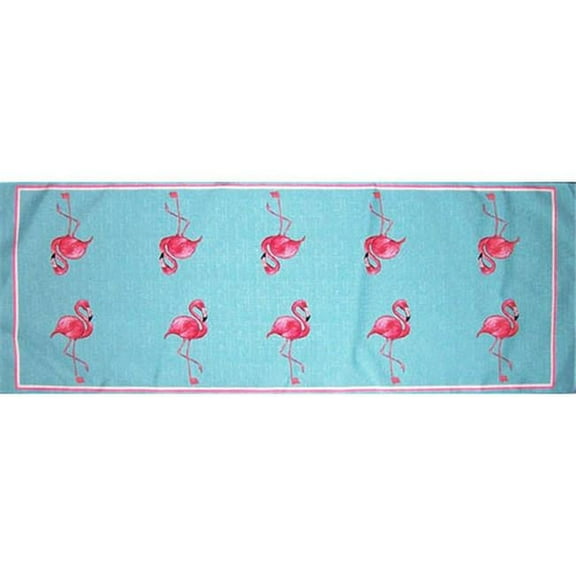 Betsy Drake RN084 13 x 36 in. Flamingo Table Runner