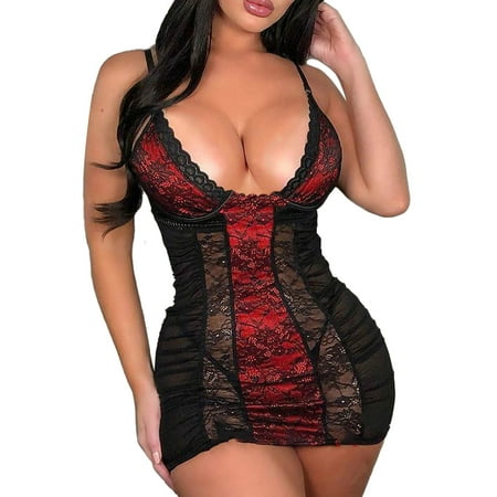 Midwennn Women Sexy Condole Belt Wraps Net Garment Fashionable Bra Underwear Women s Lingerie Nightgown with Robe Lingerie for Women Christmas