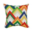 thumbnail image 2 of Blazing Needles  17-inch Square Polyester Outdoor Throw Pillows (Set of 4) Resort Garden, 2 of 2