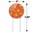 thumbnail image 2 of Acrylic Delicious Taco Fiesta Pattern with Chili and Lime Cake Topper Party Decoration for Wedding Anniversary Birthday Graduation, 2 of 6