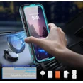 thumbnail image 2 of Waterproof Case for iPhone 17 [Built-in Screen Protector & Camera Protector][Compatible with MagSafe][Full Body Shockproof][IP68 Waterproof][Dustproof] Phone Case 6.3", 2 of 7