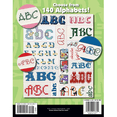 thumbnail image 4 of Leisure Arts A Big Collection of Alphabets Cross Stitch Book 140 Alphabets, 4 of 4