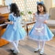 thumbnail image 3 of Kids Girls Dress Sanrios Cinnamoroll Anime Blue Party Dress Kawaii Summer New Child Maid Lolita Cosplay Costume Birthday Gift, 3 of 5