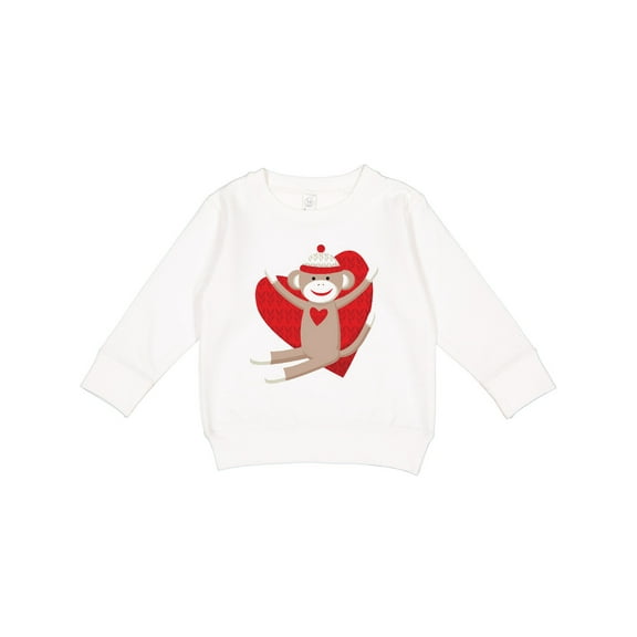 Inktastic Hug Sock Monkey Toddler Sweatshirt