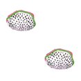 thumbnail image 3 of Kearding Bolsa de supermercado plegable de frutas, plegable, reutilizable, de gran capacidad, para viaje pitaya 2piezas Kearding CBP056771, 3 of 5