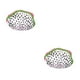 thumbnail image 1 of Wosthever Bolsa de supermercado plegable de frutas, plegable, reutilizable, de gran capacidad, para viaje pitaya 2piezas, 1 of 6