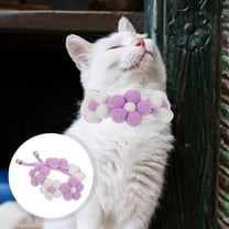 MLINS Knitted Collar for Dog Extra Small Kitten Collars Pet XS