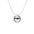 thumbnail image 2 of Delight Jewelry Silvertone Black Cowgirl Silvertone Grandmother Ring Charm Necklace, 18", 2 of 4