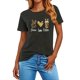 thumbnail image 4 of Mujeres Manga Corta de Verano Tops Pascua Impresa Cuello Redondo, Blusa de Moda Casual para la Primavera, 4 of 5