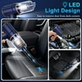 thumbnail image 7 of Handheld Car Vacuum Cleaner, 42000Pa Vacuum Cleaner and Air Duster, 120W High Power Hand Held Vacuum with LED Light and Multi-Nozzles for Car, Home, Office, Pet, 7 of 7