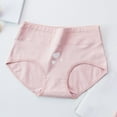 thumbnail image 2 of WRKEKC Cotton Underwear for Women Printed Cotton Women Panties Mid Rise Triangle Soft Breathable Fabric with Fun Patterns Design, 2 of 4