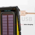 thumbnail image 5 of Linterna de trabajo solar portátil shaofei Con gancho magnético Color amarillo, 5 of 5