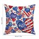 thumbnail image 3 of Independence Day Pillow Covers Striped Print Seat Cushions For Indoor Holiday Decor, 3 of 6